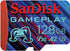 Sandisk 128GB Gameplay microSD Memory Card for Mobile Gaming - Up to 190MB/s,