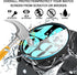 Suoman 4+4 Pack for Samsung Galaxy Watch 6 44mm, Privacy Screen Protector + HD Screen Protector Cover Set