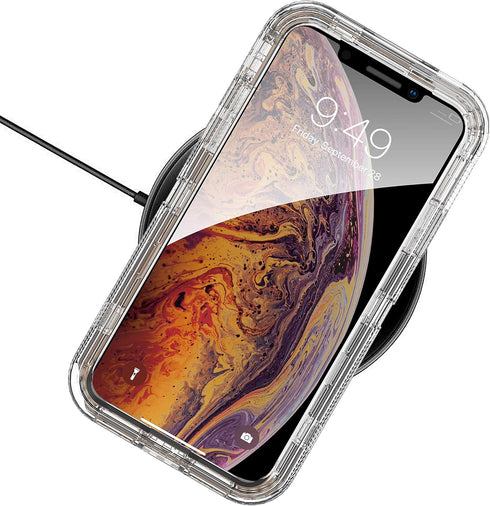 MXX Case for iPhone Xs, Heavy Duty Cover, Shockproof Protection, Hybrid TPU with Hard PC Panel
