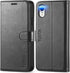 TUCCH Case Wallet for iPhone XR - Kickstand, RFID Blocking, Credit Card Slot, PU Leather Folio Cover, Black