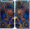 Case for Galaxy A52 5G: Gorgeous Circle Mandala Leather Flip Phone Case Wallet Cover with Card Slot for Samsung Galaxy