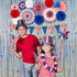 Melsan Silver Tinsel Foil Curtain, 2 Pack, 3.2 ft x 8.2 ft, Sparkle Metallic Backdrop for Party Decorations