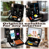 MED Wood Phone Docking Station Nightstand Desk Organizer for Phone, Watch, Wallet & Tablet Gift for Men, Husband, Dad