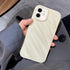 Cute Curly Wave Case for iPhone 12, 6.1 inches, Water Ripple Pattern, Slim Shockproof Silicone Cover for Boys Girls