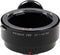 Fotodiox Pro Lens Mount Adapter, Contax/Yashica Lens to Fujifilm X Camera Body, Compatible with X-Pro1, X-E1