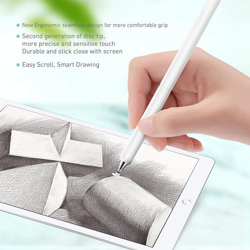 OASO Touch Screen Stylus, Universal High Sensitive & Precision Capacitive Disc Tip Pencil Touch Screen Pen for Apple