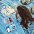 Hard Travel Case for Instant Print Camera Compatible with ESOXOFFORE/YTETCN/WEEFUN/GKTZ/Anchioo, Blue Storage Holder