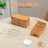 Pezin & Hulin Bamboo Charging Station Organizer for Multiple Devices & Wood Desktop Docking Stand for Cell Phone,