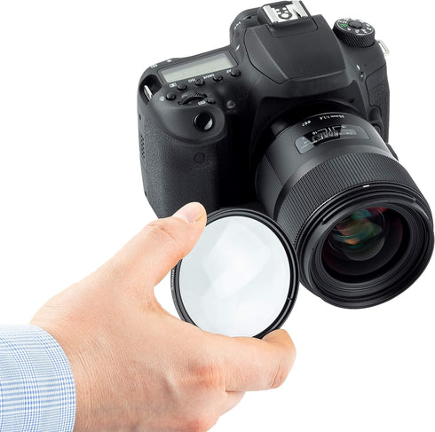Ultimaxx 72MM Professional Four Piece HD Macro Close-up Filter Kit (1, 2, 4, 10 Diopter) for Canon, Nikon, Sony & More