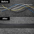 WILLBOND Cable Floor Strip Cover, 2 Pack, 10 ft x 3 Inch, Black, Hook and Loop Tape for Wires, Trip Hazard Prevention
