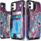 HianDier Wallet Case for iPhone 11 6.1-inch, Slim Protective Case with Credit Card Slot Holder, Magnetic Closure Cover