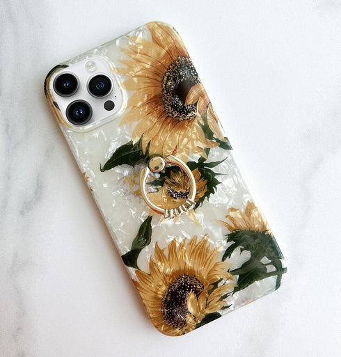 Qokey Compatible with iPhone 12 Pro Max 6.7 inch 2020 Flower Cute Fashion Design Soft TPU Shockproof Cover