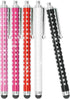 Eco-Fused 10 Pack Bling Metal Stylus Pens, Universal, Compatible with All Capacitive Touchscreen Devices, iPad, iPhone