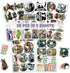 50 PCS Golf Stickers, Waterproof Vinyl Decals for Golfer Adults, Sports Lovers, Decorative Scrapbooking