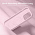 GONEZ iPhone 14 Pro Case Compatible with Magsafe, Includes 2X Screen Protector & 2X Camera Lens Protector, Hot Pink