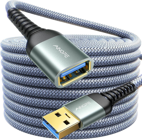 AINOPE USB Extension Cable,USB Extender,USB 3.0 Extension Cable, Male to Female Cord