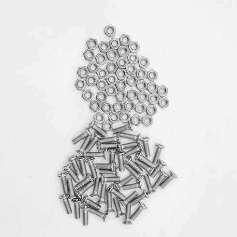 Toronce D series Panel-Mount |50-Sets M3X10 mm Screws for D-Series Connector (Screw_50sets) by BESCOOS