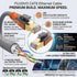 8 6ft, 40Gbps 2000MHz 26AWG Cat8 RJ45 PS5 Cat Ethernet Cable High Speed LAN Cables Shielded, Heavy Duty Outdoor Indoor