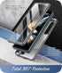 i-Blason Cosmo Series Case for Samsung Galaxy Z Fold 4 with Pen Holder 5G (2022), Frosted Stylish Bumper