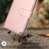 Takfox Galaxy A71 5G Case, PU Leather Wallet Case with 9 Card Slots and Lanyard for Samsung Galaxy A71 5G-Rose Gold