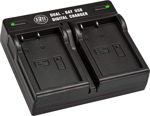 EN-EL5 Dual Rapid Battery Charger for Nikon Coolpix P80, P90, P100, P500, P510, P520, P530 Digital Camera