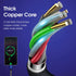 10ft USB Type C Cable 3 Pack - USB A 2.0 to USB-C Fast Charger, Durable TPE, Compatible with Samsung Galaxy S10/S9/S8