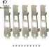 BestParts 5pcs New Full Height Bracket for Intel E10G42BTDA, X520-DA2, E10G42BFSR, and More