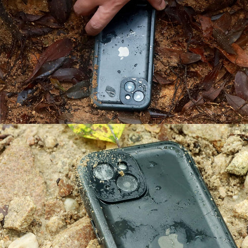 SPORTLINK Waterproof Case for iPhone 14, Full Body Heavy Duty Protection, Full Sealed Cover, Shockproof Dustproof