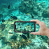 Lanhiem iPhone 11 Case, IP68 Waterproof Dustproof with Built-in Screen Protector, Heavy Duty Clear Back Cover (Black)