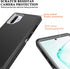 Note 10 Plus Case with Self Healing Flexible TPU Film and Camera Lens Protective Film, YmhxcY Heavy Protection Cover