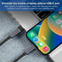 USB Male to USB C Adapter 4 Packs, Super Fast Charging/Transfer and OTG Function, Compatible with iPhone 15 14 13 Plus