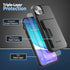 iPhone 14 ENCASED Protective Wallet Case - Black with Card Holder & Screen Protector (Holds 4 Credit Cards/IDs)