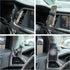 Gold AB Color Plated Bling Crystal Car Phone Mount, Universal Air Vent Holder