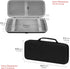 GEEKRIA 75% 84-Key K2 K2 F75 F75 75% Gaming Keyboard Case, Hard Shell Travel Carrying Bag, Compatible with Keychron /