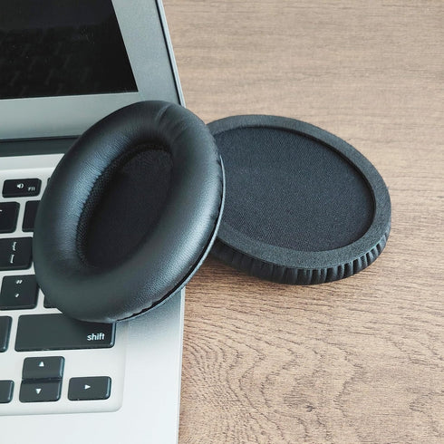 Softer Protein Leather/Memory Foam Earpads for Srhythm NC25 NC35 Headphones - Professional Replacement Cushions
