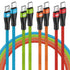 USB C to USB C Cable 10FT 4-Pack, 60W Nylon Braided Charger Cable Compatible for Phone 15/15 Pro/15 Pro Max, MacBook