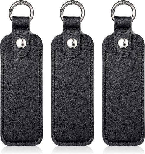 SynHHergyx 3 Pcs USB Flash Drive Case Leather Storage Cases. Anti Lost Thumb