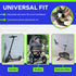 Mongoora 3 Bike & Motorcycle Phone Mount - GPS Cell Phone Holder for Bicycle Handlebar - Easy to Install Bike