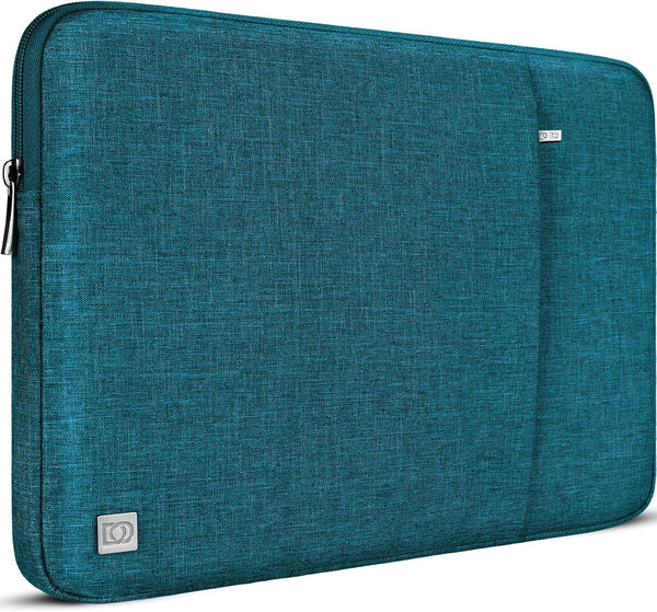 DOMISO 15.6 Inch Laptop Sleeve Case, Waterproof Carrying Bag for Yoga 730, IdeaPad 530S, ThinkPad, Teal