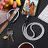 Crystal Phone Lanyard Wrist Strap Glitter Rhinestone Neck Lanyard Bling Wristlet Keychain Strap for Woman Card Holder