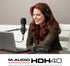 M-Audio HDH40 Over Ear Studio Headphones, Closed Back Design, Flexible Headband, 2.7m Cable for Monitoring
