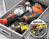 Wrap-It Storage Super-Stretch 12" Cinch Straps - 8 Pack Elastic Hook and Loop for Cord Organizer