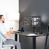 VIVO Heavy Duty Dual Monitor Desk Mount, Fully Adjustable Steel Stand, Holds 2 Screens Up to 30 Inches, Black