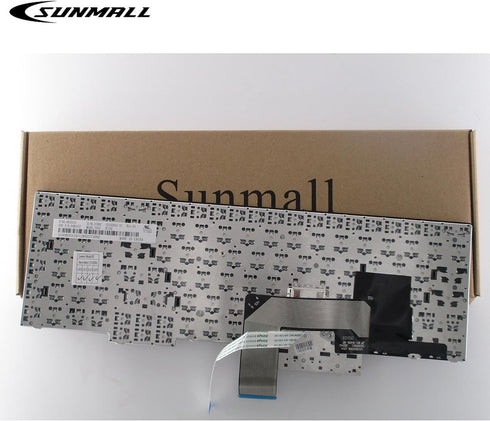 Laptop Keyboard Replacement Compatible with ThinkPad Edge E530 E530C E535 E545 Series Laptop 15.6 inch with The Number Keys Black US Layout No Backlight