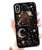 iPhone XR Case Bling Planet Glitter with Space Sparkle Moon Star Universe, Soft TPU Silicone Shockproof Cover