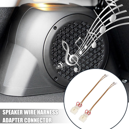 X AUTOHAUX 2pcs Car Speaker Connector Wire Harness Adapter Connector for Mazda for Ford for Lincoln by X AUTOHAUX