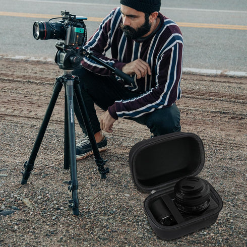 Carrying Case for Sony Alpha ZV-E10 / ZV-E10L, APS-C Interchangeable Lens Mirrorless Vlog Camera Kit, Portable Digital