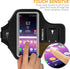 Armband for Galaxy Note 20/10+/9/8, Sweatproof Running Exercise Bag with Fingerprint Touch/Key Holder and Card Slot