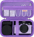 Vlogging Camera Case for Duluvulu/TEBNGIHNM/zheozeig/Oiadek 4K Digital Camera, Carrying Case for Lens, USB Cable,