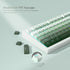 Womier 60 75 100 Green Keycaps for Mechanical Keyboard, Shine Through PBT Keycaps Cherry Profile, Custom Key Cap